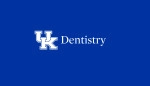 UK Dentistry logo with blue background